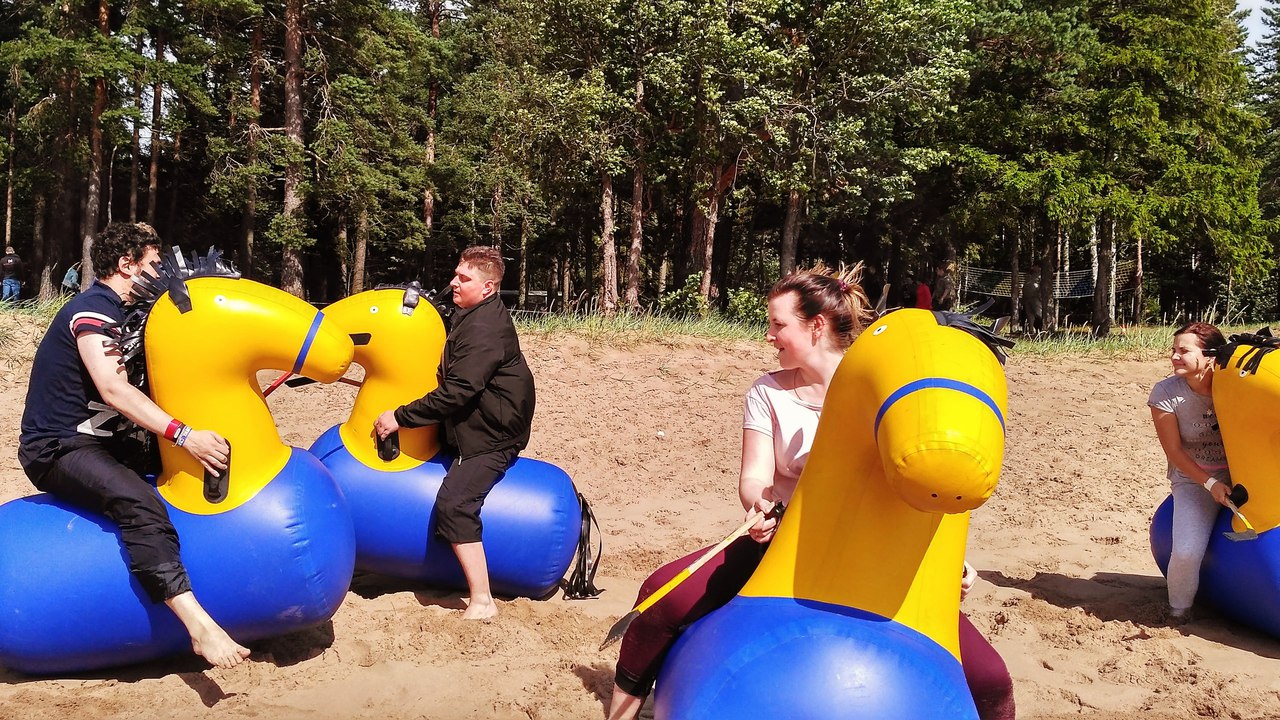 Несколько корпоративов на природе