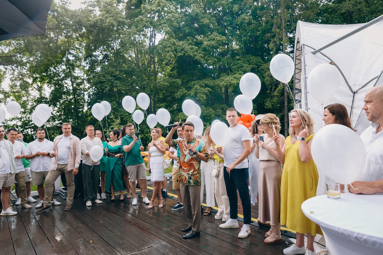 Несколько корпоративов на природе