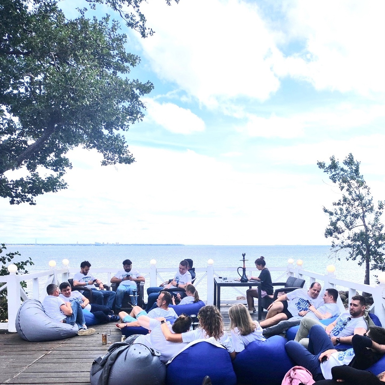 Несколько корпоративов на природе