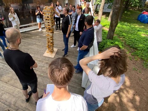 Несколько корпоративов на природе