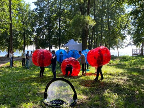 Несколько корпоративов на природе