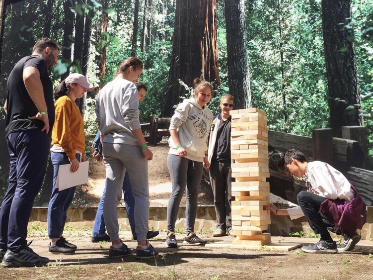 Несколько корпоративов на природе