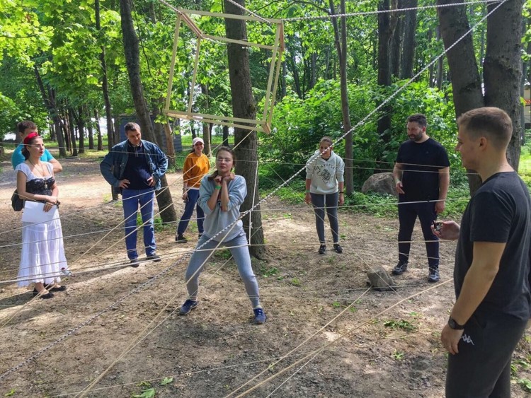 Несколько корпоративов на природе