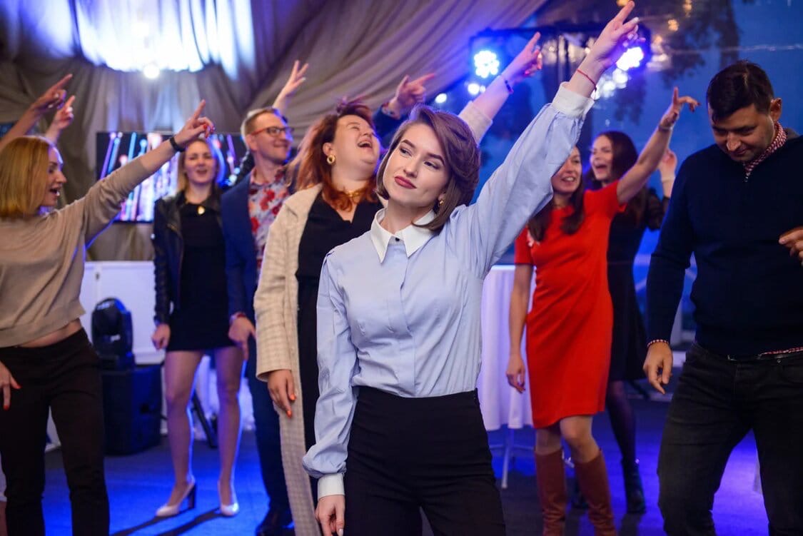 Несколько корпоративов на природе