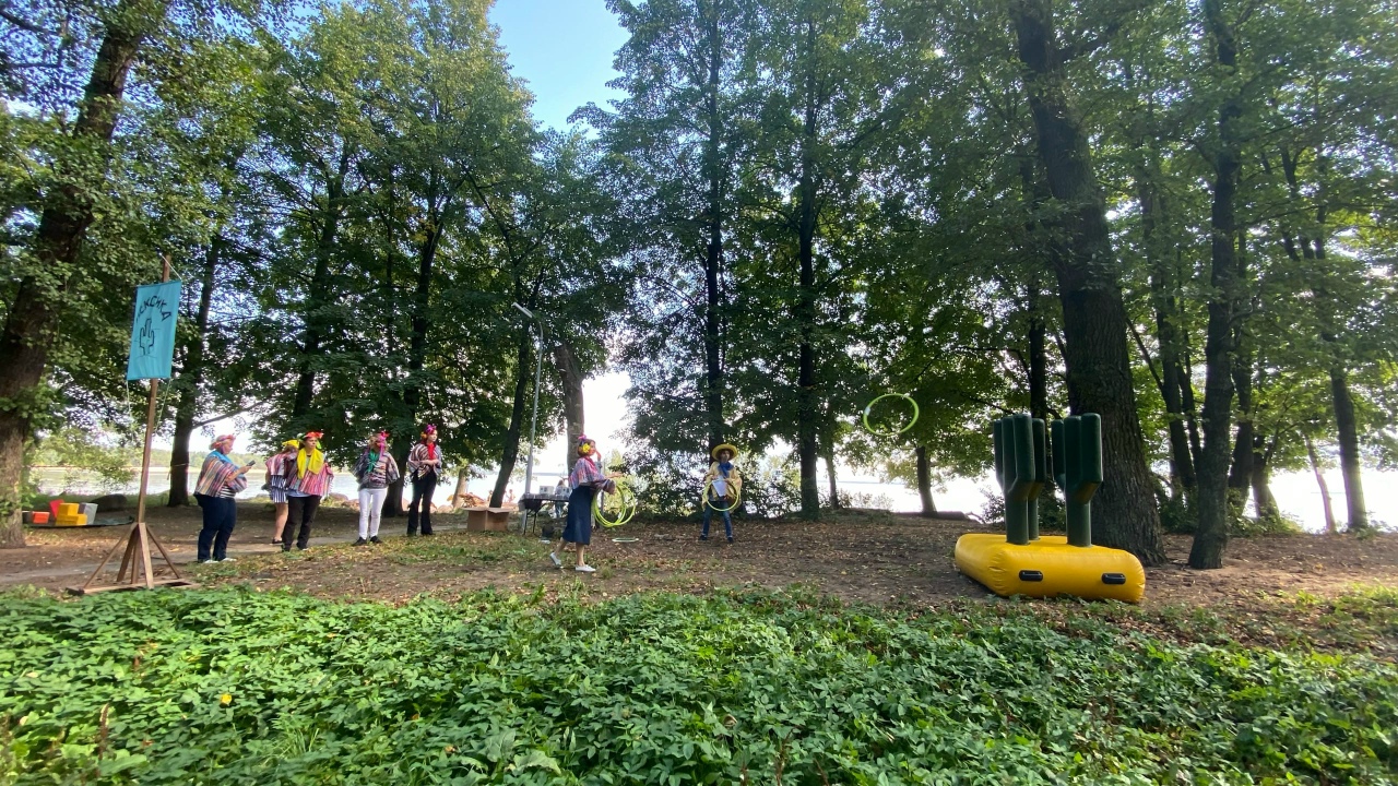 Несколько корпоративов на природе