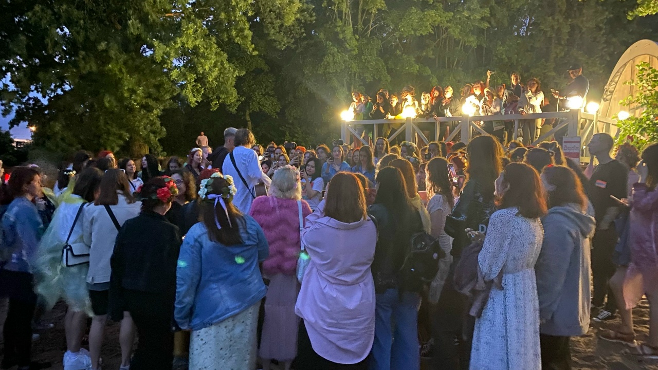 Несколько корпоративов на природе