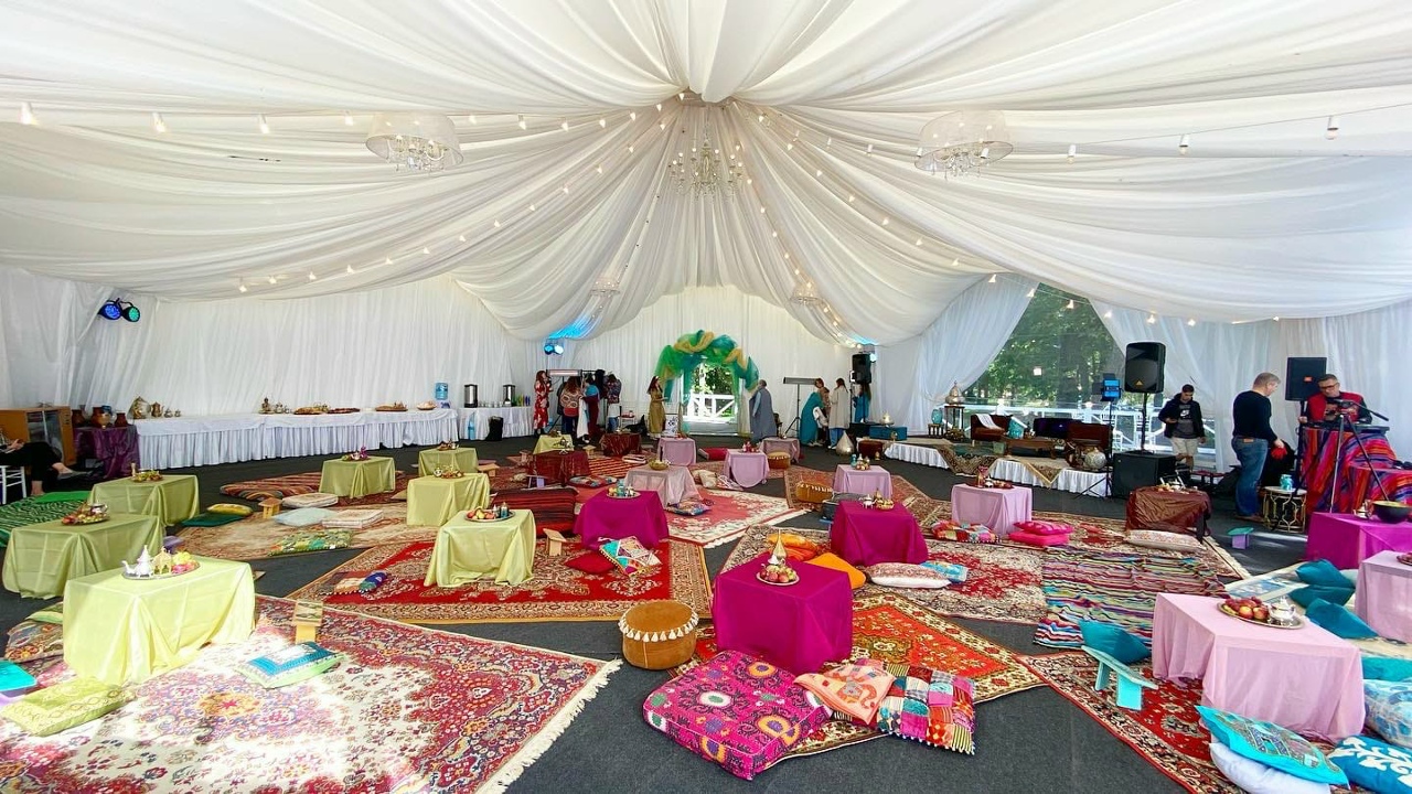 Несколько корпоративов на природе