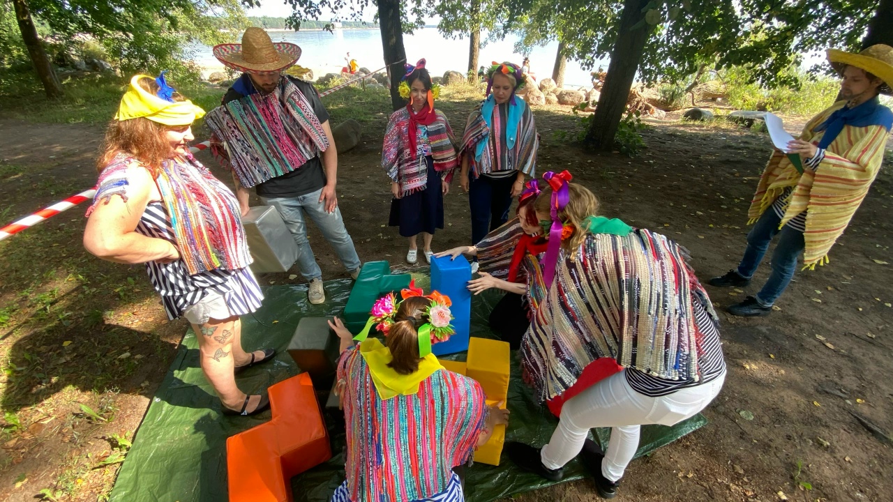 Несколько корпоративов на природе