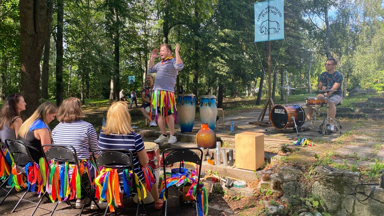 Несколько корпоративов на природе