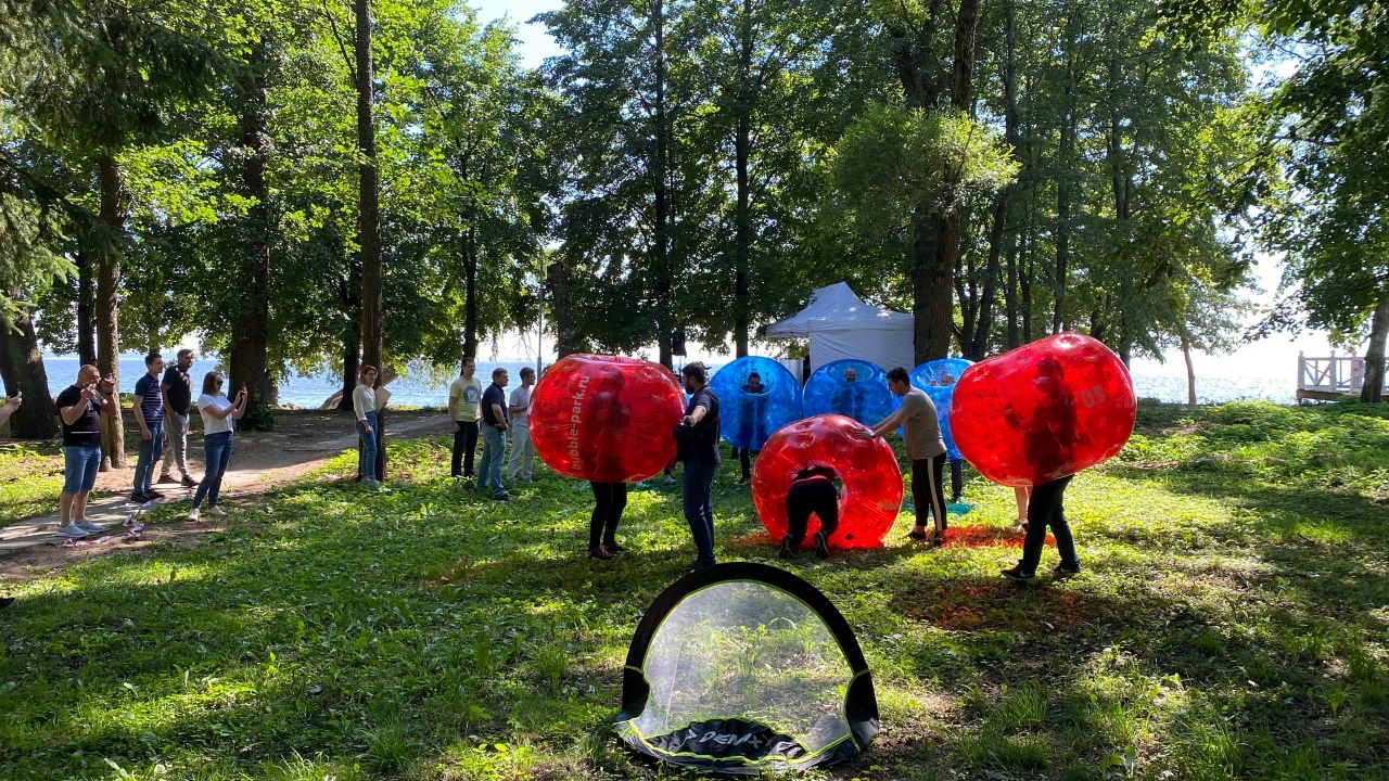 Несколько корпоративов на природе