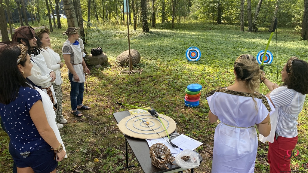 Несколько корпоративов на природе